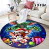 Gizmo Gremlins Round Area Rug Carpet Rug For Living Room Bedroom Sofa Playroom Decor Nonslip Floor Mat