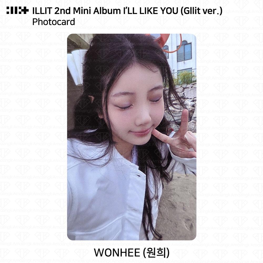 ILLIT 2-й мини-альбом I'LL LAKE YOU Gllit Ver To с фотокарточкой Between Photocard Photo