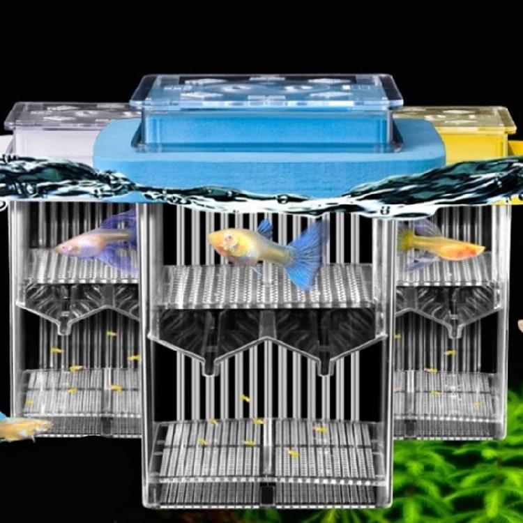 Акриловый нерестовик для рыбок для инкубации и изоляции для аквариумов Нерестовик Двухслойный