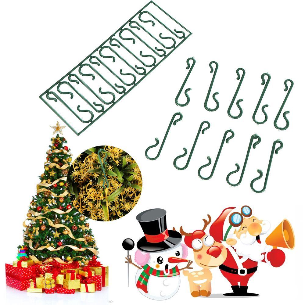Pendants Xmas Decoration Christmas Tree Storage Holder Hooks Hanging Hook Christmas Ornaments