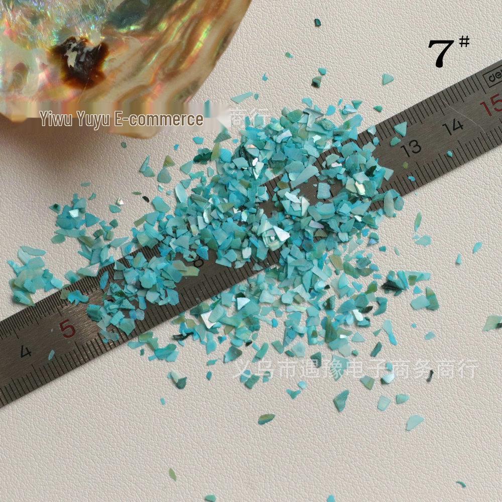 Mother of Pearl Shell Abalone Slivers: Nail Art, Hair Accessories, Resin Jewelry Materials