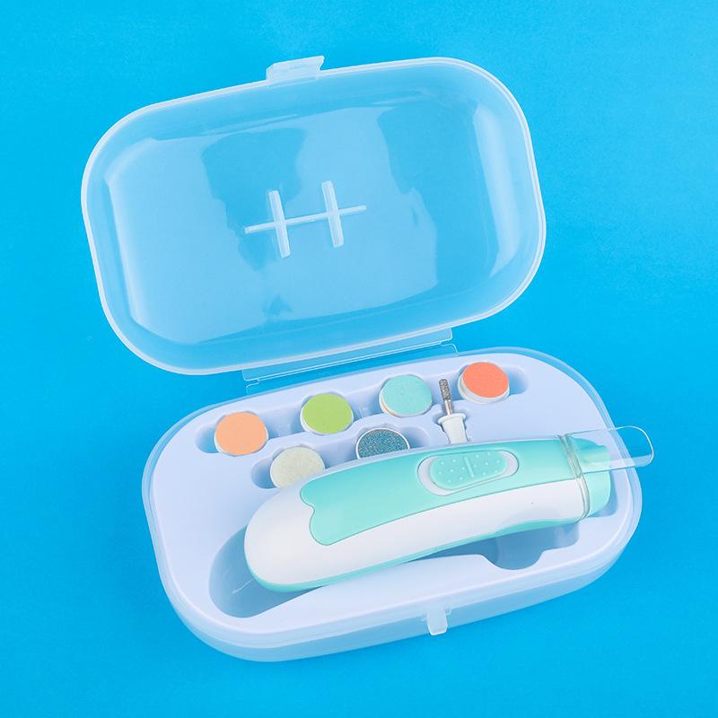 Popular Silent Baby Nail Grinder - Multifunctional Electric Trimmer & Care Set for Infants