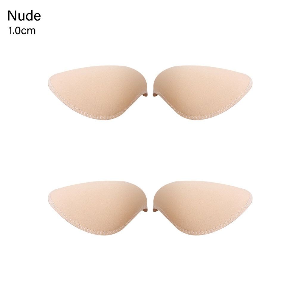 2Pairs Convenient Sewing Accessories DIY Apparel Sponge Shoulder Pads Soft Padded Shoulder Pad Covered Set-in Sewing