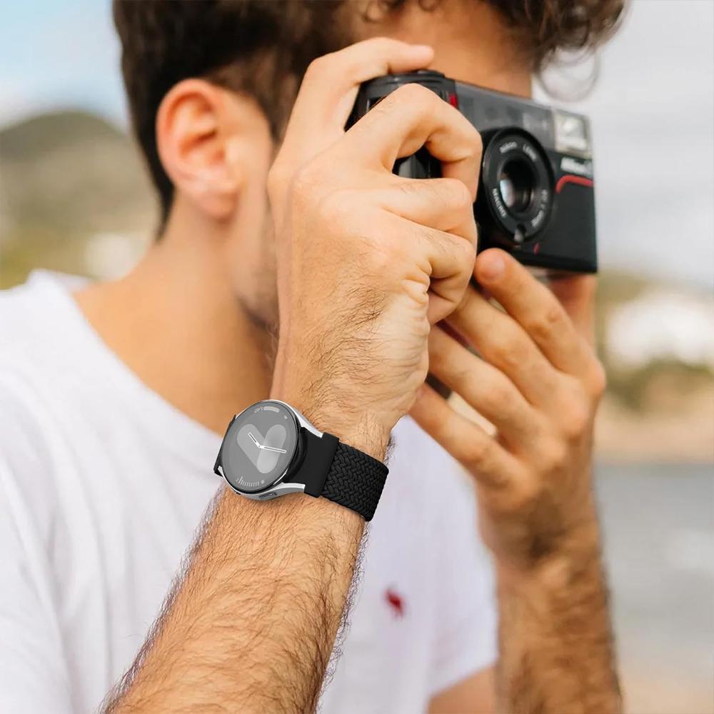 Магнитный плетеный ремешок для Samsung Galaxy Watch 7 6 4 classic/5 Pro/FE 44мм 40мм 45 46 47 мм браслет correa Galaxy watch 7 Ремешок