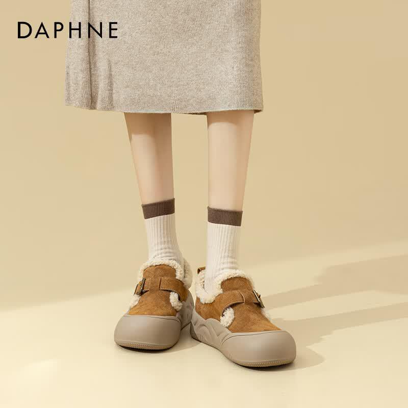 Женские зимние шлепанцы Daphne на флисовой подкладке