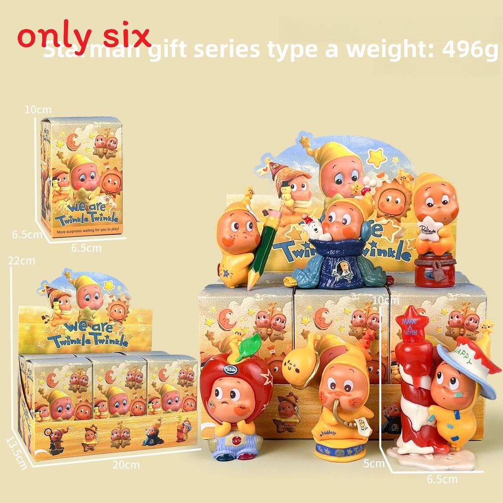 Anime Blind Twinkle Box Handmade Ornament With Assembly For Kids Collectors