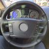 Для VW Touareg Phaeton 2002-2010 (4-спицевый) Ручной работы Перфорированная кожа Накладка на руль автомобиля Аксессуары