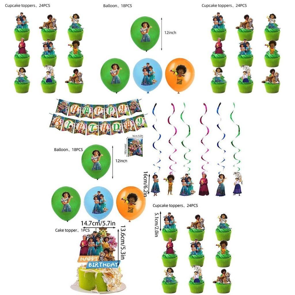 Набор для вечеринки Энканто Мадригаль Доступный и Высококачественный