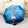 Haaland Customize Your Name Umbrella Automatic Umbrella Compact 8-Rib Lightweight Foldable Design All-Season Travel Outdoor Accessory