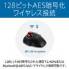 Kensington Orbit Wireless Trackball with Scroll Ring Black Red K70992JP &