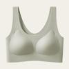 Women's Invisible Seamless Liquid Foundation Bra Underwear Female Vest Tube Top Push Up Bra M-XL