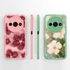 Милый клубничный и медвежий противоударный чехол из жидкого силикона для Redmi A1-A4