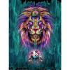 5d DIY Diamond Painting Color Lion Full Drill Mosaic Cross Stitch Diamond Embroidery