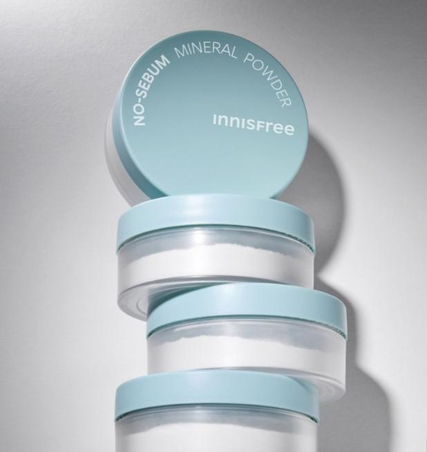 Innisfree Минеральная пудра No-Sebum – Корейская матирующая пудра для фиксации макияжа (5g)