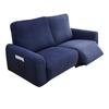 Jacquard Recliner Chair Cover 1 Seat/2 Seat Stretch Soft Sofa Slipcover Couch Cover Furniture Protector Chair Covers Washable