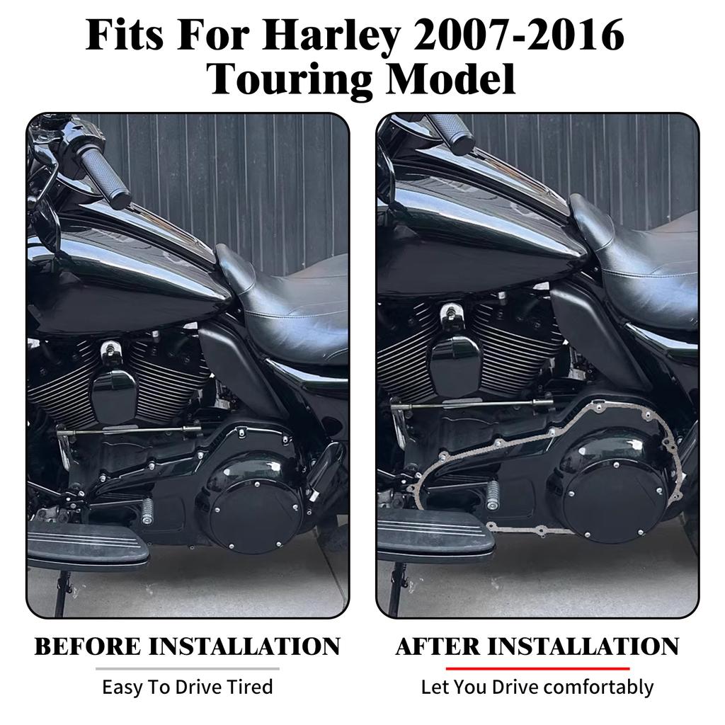 Motorcycle Engine Primary Cover Gasket For Harley Touring Electra Street Road Glide FLHTK Road King CVO Ultra Limited 2007-2016
