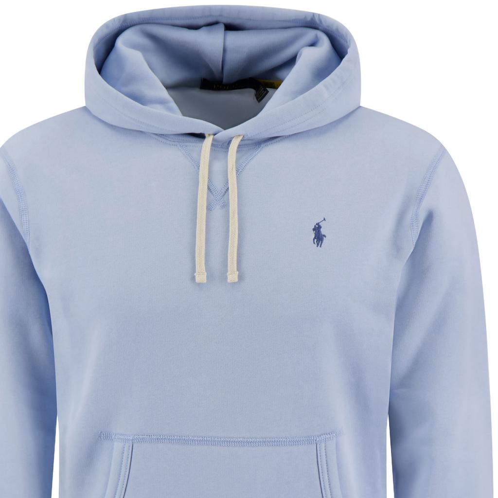 Polo Ralph Lauren FW25 Худи с вышитым логотипом-лошадкой, с длинным рукавом, из флиса, женская толстовка 211817657-003