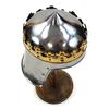 Replica Antique Medieval Armor of King Robert the Bruce 13th Century 18ga Steel Templar Display Helmet