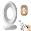 Creative Rotating Remote Control LED Night Light Plug-In Soft Light Eye Protection Sleep Atmosphere Bedroom Bedside Lamp