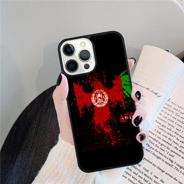Афганский Афганистан Флаг Свобода Чехол для Телефона для iPhone 17 Air 16 15 14 13 11 12 Pro Max Plus Корпус Coque