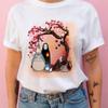 Hayao Harajuku T Shirt Women Studio Ghibli Totoro Miyazaki Ullzang Graphic T -Shirt Funny Cartoon Tshirt 90s Anime Top Tee Female