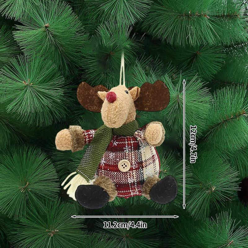 Рождественские украшения 2025 Рождественская кукла Плюшевая девочка-ангел Рождественские подвески Рождественские подарки Рождественские украшения