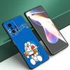 Cartoon Anime Doraemon Black Phone Case For Xiaomi Mi 9 SE 8 10 10T 11 12 13 Lite 9T 11T 12S 12T 13T 14 Pro 5G NE 11i 12X