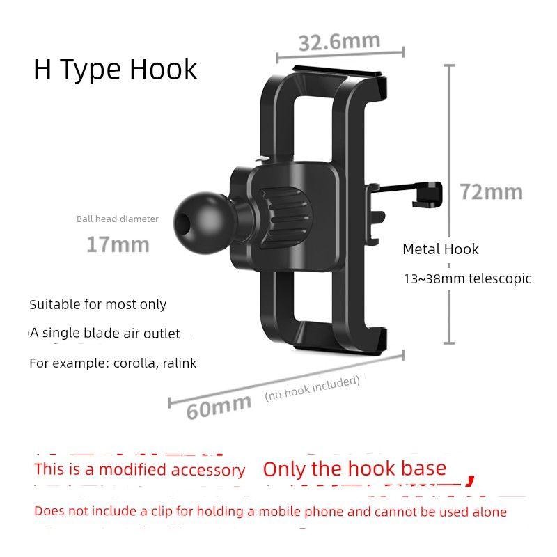 Applicable to Toyota Levin Dual-Engine Car Phone Holder Carolina Air Conditioning Outlet Dedicated for Modification Base Support