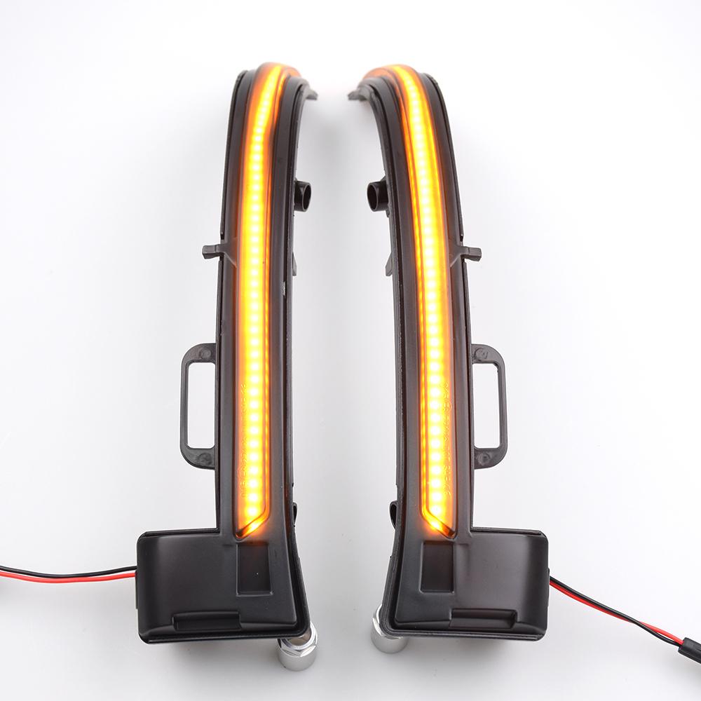 2 шт. Светодиодные динамические мигающие огни боковых зеркал для Peugeot 308 2013-2019 Без ошибок Последовательные бегущие указатели поворота