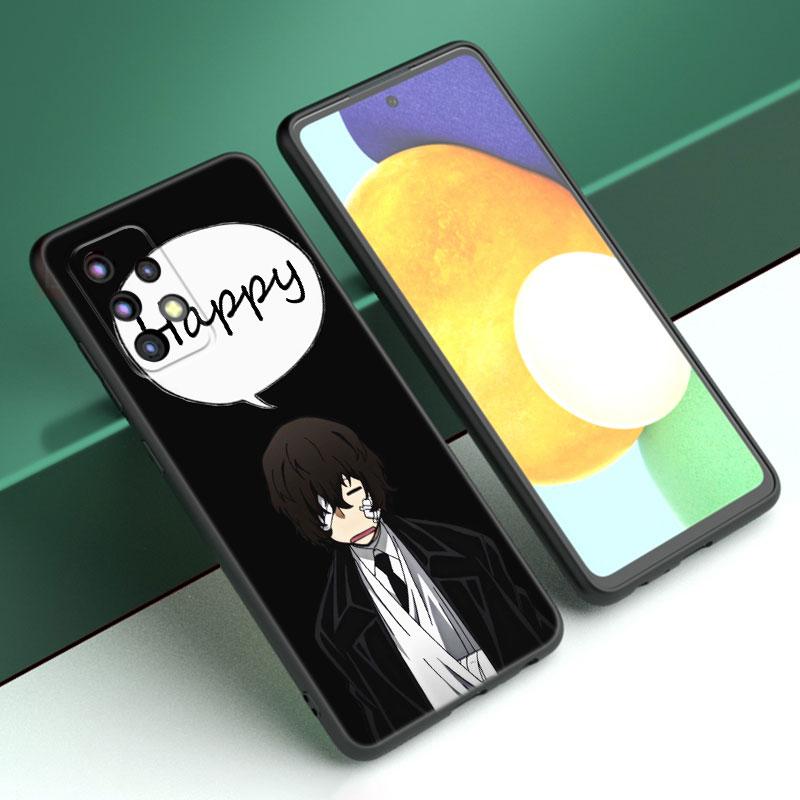 Чехол с аниме Bungou Stray Dogs Dazai Osamu для Samsung A21 A30 A50 A52 S A13 A23 A32 A53 A73 5G A11 A12 A31 A33 A51 A70 A71 A72