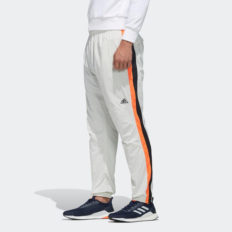 Adidas M Mh Cb Pnt Stripe Loose Sports Pants Men Gray FM5456