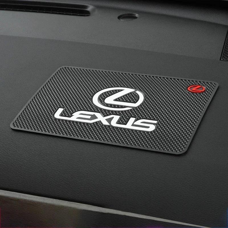 EZQZ3 PVC Silicone Car Dashboard Non-Slip Mat Anti-Slip Pad For Lexus F SPORT ES RX NX LS UX LM LX GX LC RZ IS CT GS RC HS Accessories