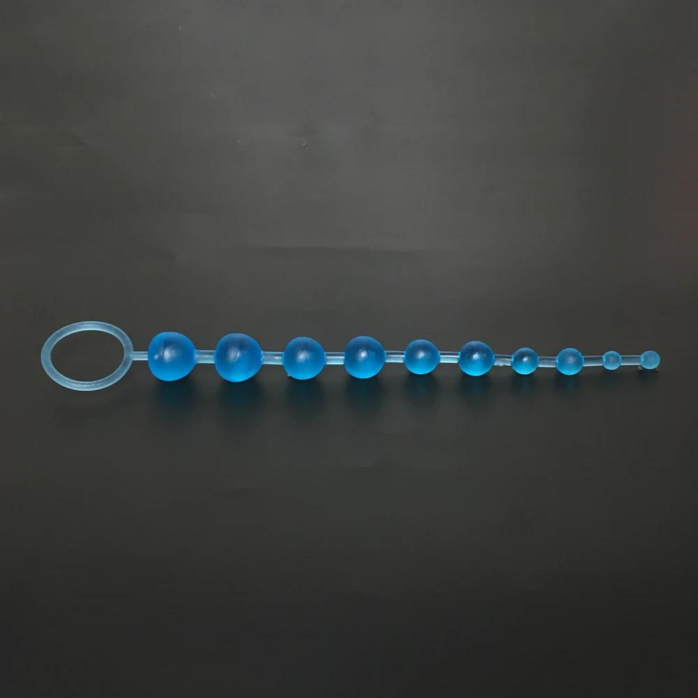 Мягкие резиновые анальные пробки, бусины, длинный оргазм, влагалище, клитор, тянущее кольцо, шарик, игрушки для взрослых, женщин и мужчин, стимулятор, интимные аксессуары