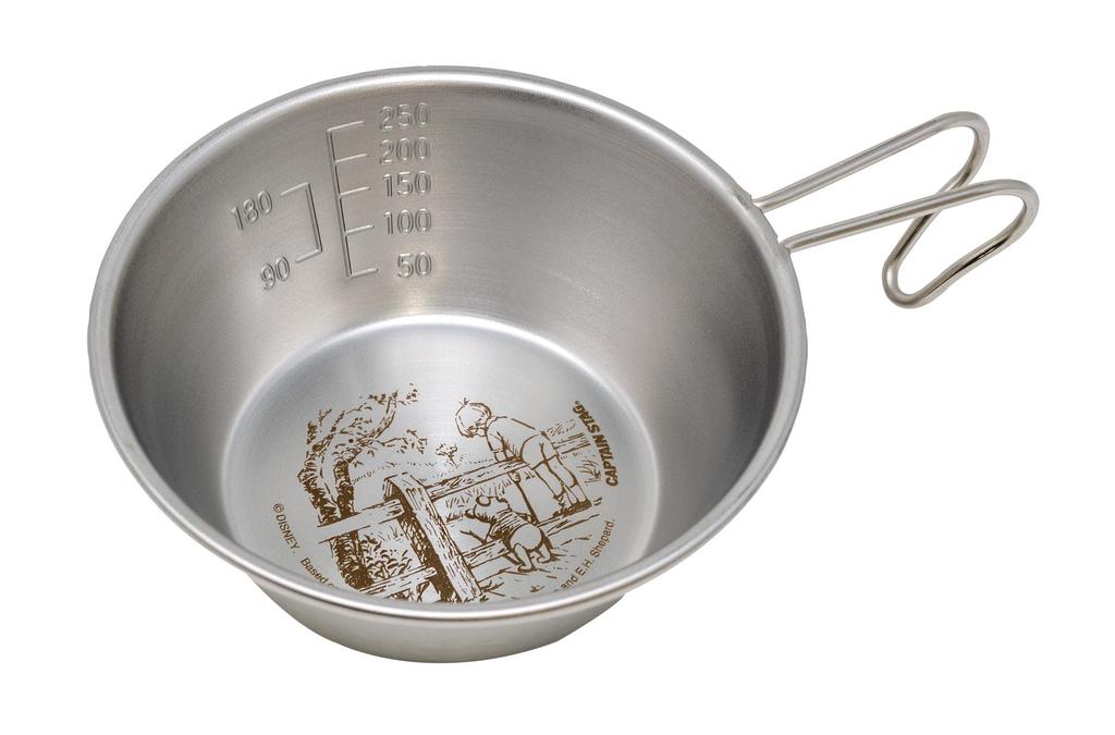 Captain Stag Disney Sierra Нержавеющая сталь Сделано в Винни в чашке, Сталь, 320 мл, Япония, Цубаме-Сандзё, Пух/Друзья, MA-2328