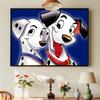 DIY Diamond Painting Cute Spotted Dog Cross Stitch Kit Mosaic Art Diamond Painting Full Circle Diamond Home Decoration