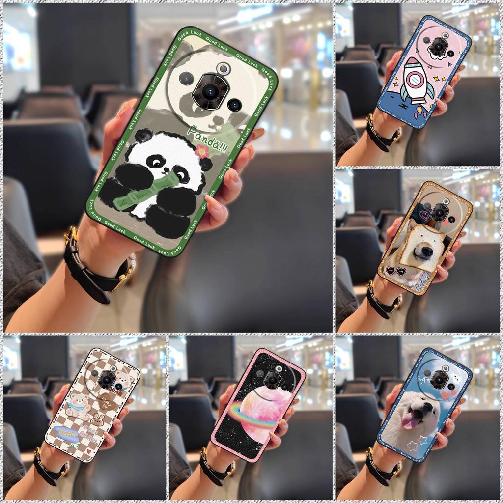 Phone Protector Soft Case Phone Case For ZTE Nubia Focus Pro 5G Anti-knock Dirt-resistant TPU Shockproof Waterproof Cute