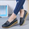 Fashion Women Flats Ballet Shoes Summer Genuine Leather Loafers Breathable Moccasins Women Boat Shoes Ballerina Ladies Casual Shoes