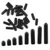 200pcs M3 Black Carbon Steel Socket Cup Point Grub Set Screw Assortment