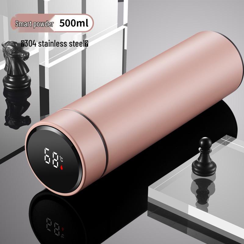 Умный дисплей температуры Изолированная чашка из нержавеющей стали с логотипом на заказ