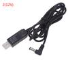 1 шт. Высококачественный USB DC 5 В в DC 9 В 12 В Повышающий Кабель с разъемом 2.1x5.5 мм Конвертер Провод