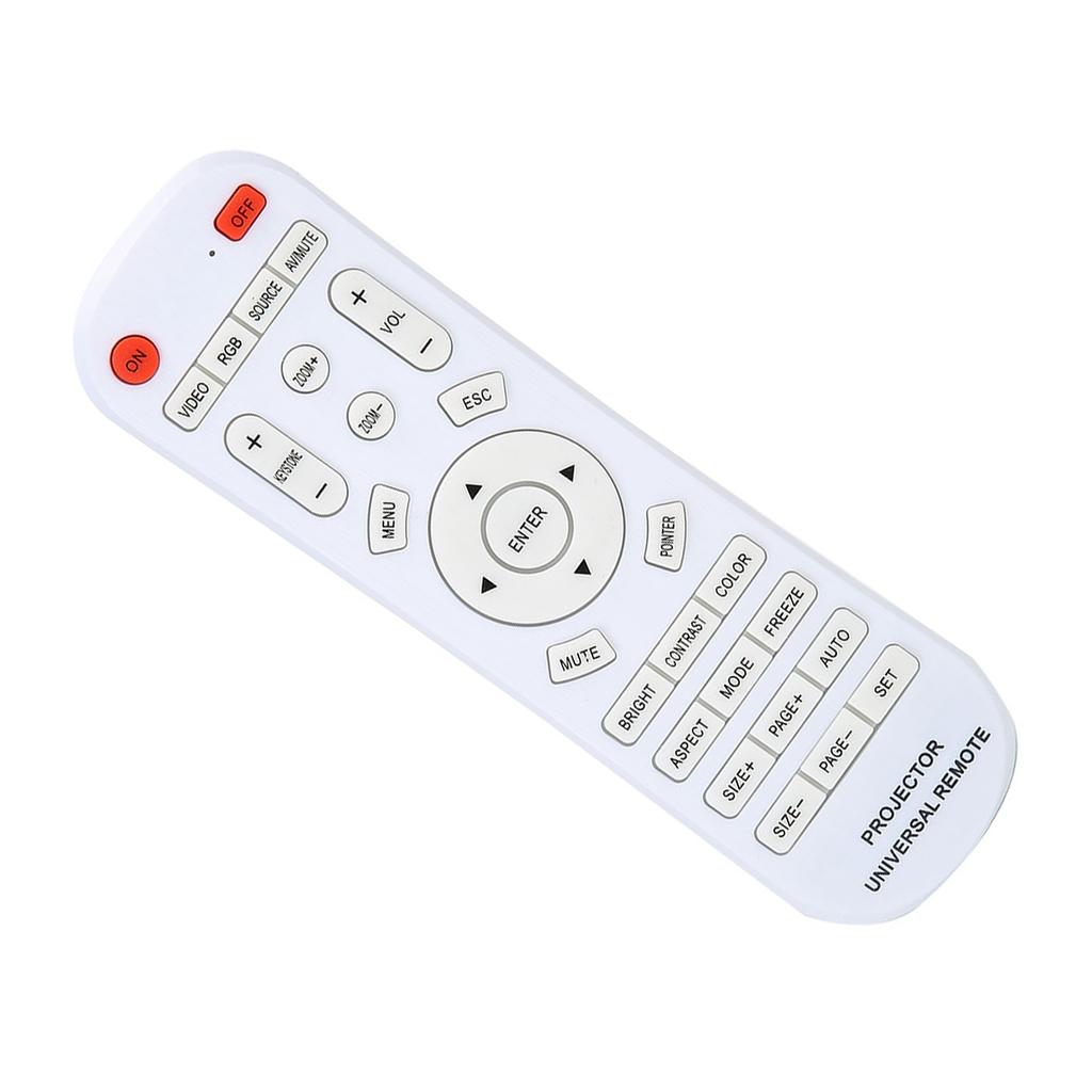 White Remote Control Controller Replacement for Projector