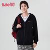 Baleno Men's Casual Hooded Zip-Up Jacket