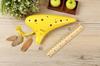 TNG Ocarina, Single [12-Hole  Alto  Yellow], Premium C Key, AC (Includes Fingering Chart), Glazed Finish, Yellow, for Wind Instruments