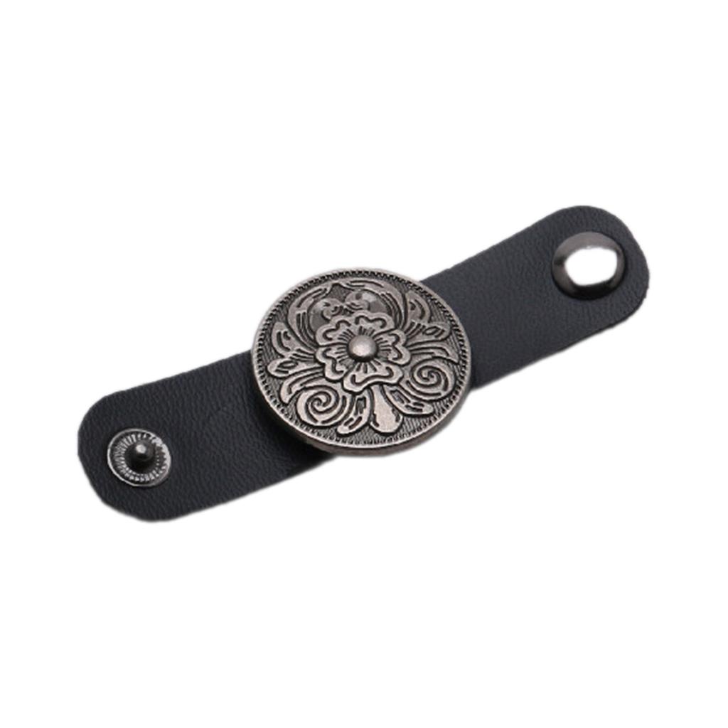 Резная пряжка Пряжка для шарфа для женщин ПУ кожа Застежка для шарфа Исламский шарф Вес для вуали Принадлежности Украшение для головного платка