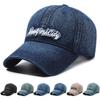 Embroidery Denim Baseball Cap Men Women Spring Summer Sun Hat Cap Snapback Hat Sun Visor Hats Fishing Hat Peak Cap