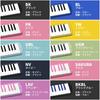 KC Kyoritz Мелодическое пианино 32 клавиши Мелодическая гармоника Лавандовый P3001-32KLAV (Метки До-Ре-Ми, Тканевые, Включена именная этикетка)
