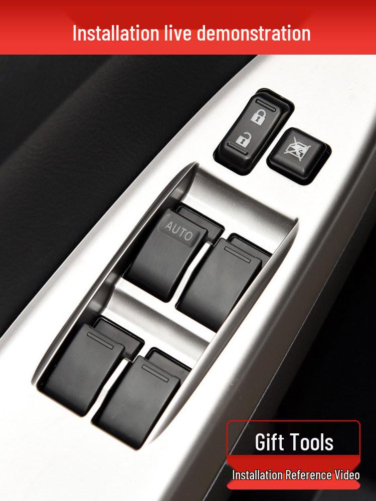 BYD F3 Window Lifter Switch: Left Front & Rear Door Button Assembly, F3R/L3 Accessories