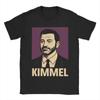 Мужская футболка Jimmy Kimmel из чистого хлопка, новинка, с круглым вырезом, футболка Kimmel, с коротким рукавом, одежда с принтом