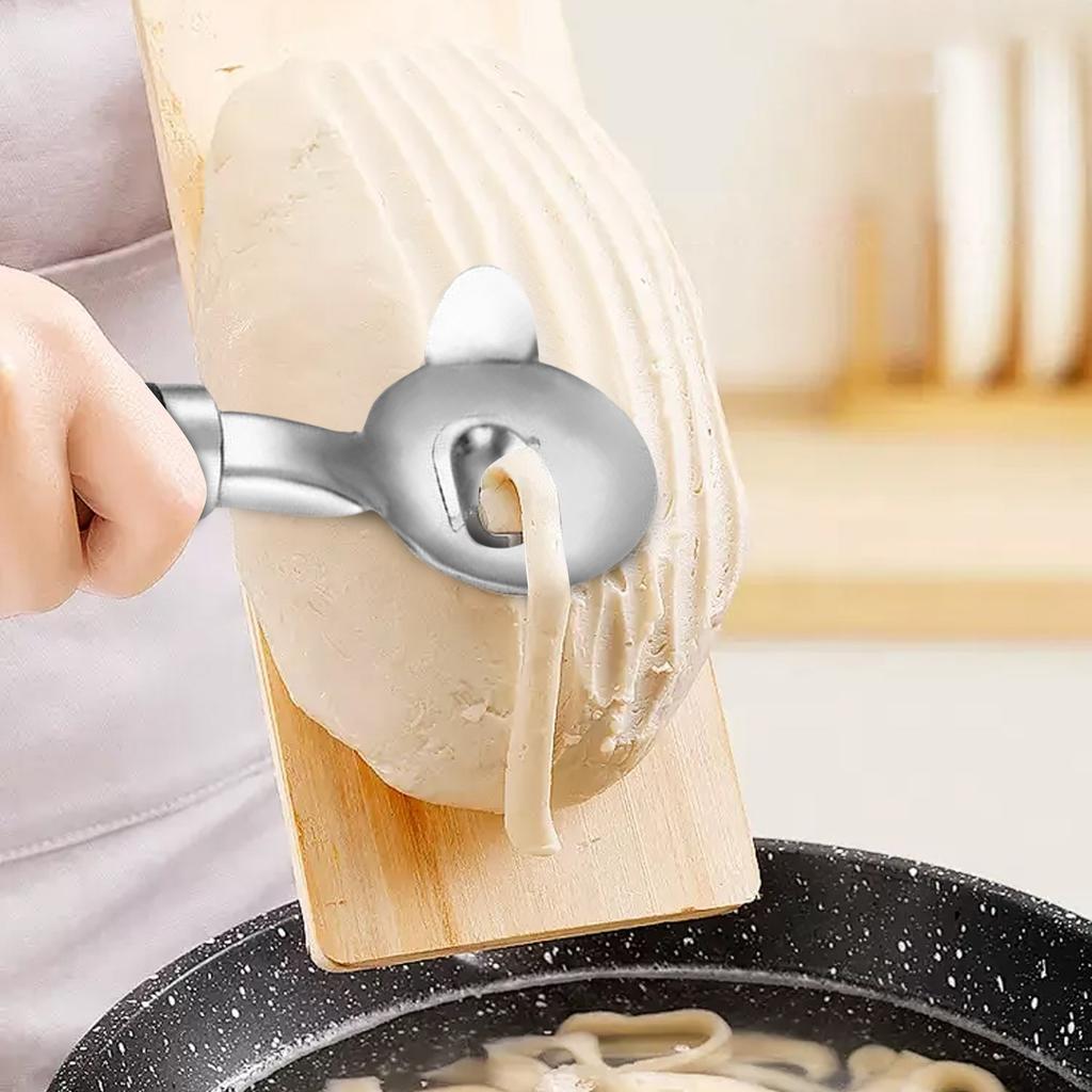 Cactus Peeling Spoon, Stainless Steel Cactus Peeling Spoon, Multifunctional Cactus Peeler Tool, Chinese Noodle For Cooking Kitchen Gadgets