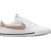 Nike Court Legacy Comfortable Slip Resistant Abrasion Resistant Low top Kids' Skateboarding Shoes White DA5381-126